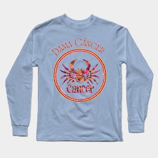 "Spanish Cancer Serenade"- Zodiac Horoscope Star Signs Long Sleeve T-Shirt